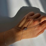925 Gümüş | Hamsa Fatma Ana Eli Şahmeran